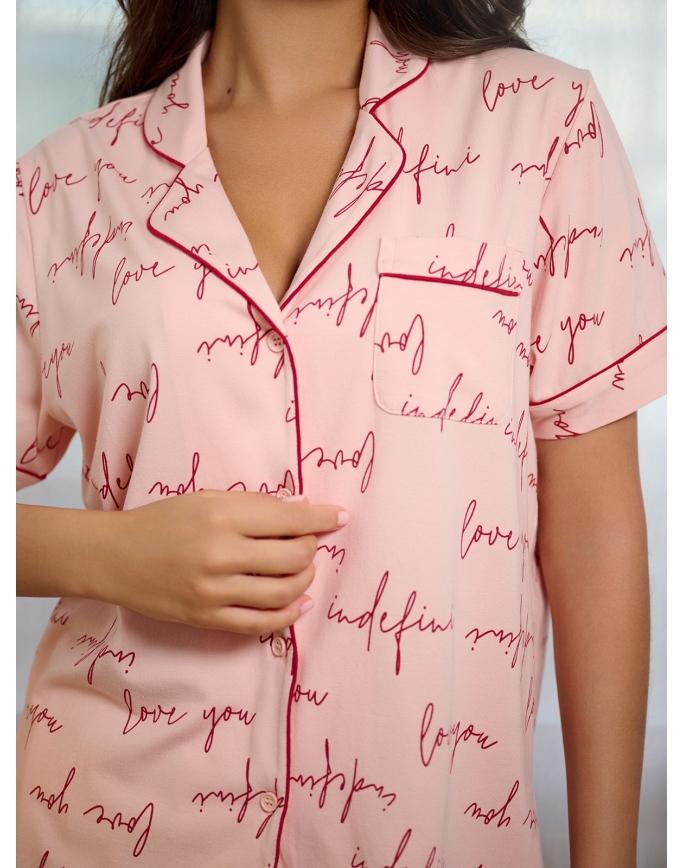 Домашняя пижама Indefini (Арт. 5210TBD)